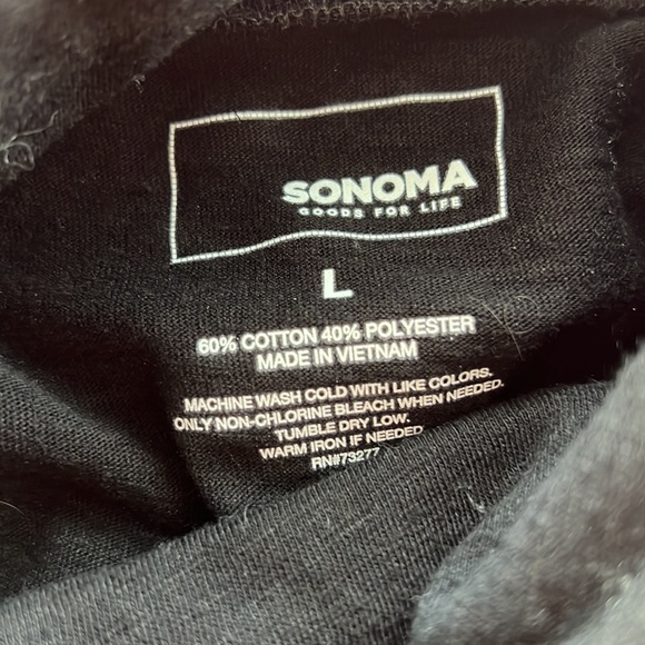 Sonoma Black Turtleneck - Picture 5 of 5